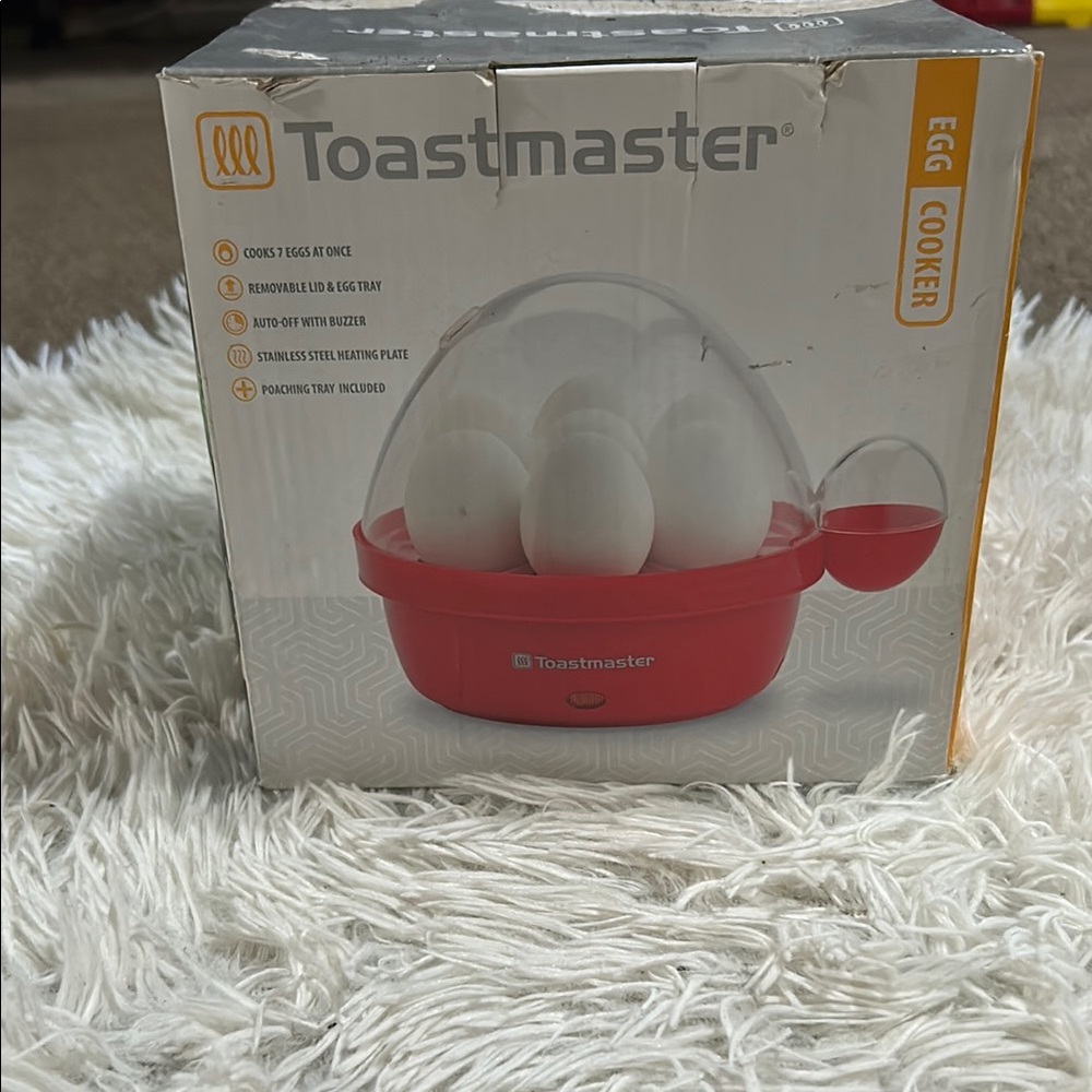 Toastmaster Red Egg Cooker